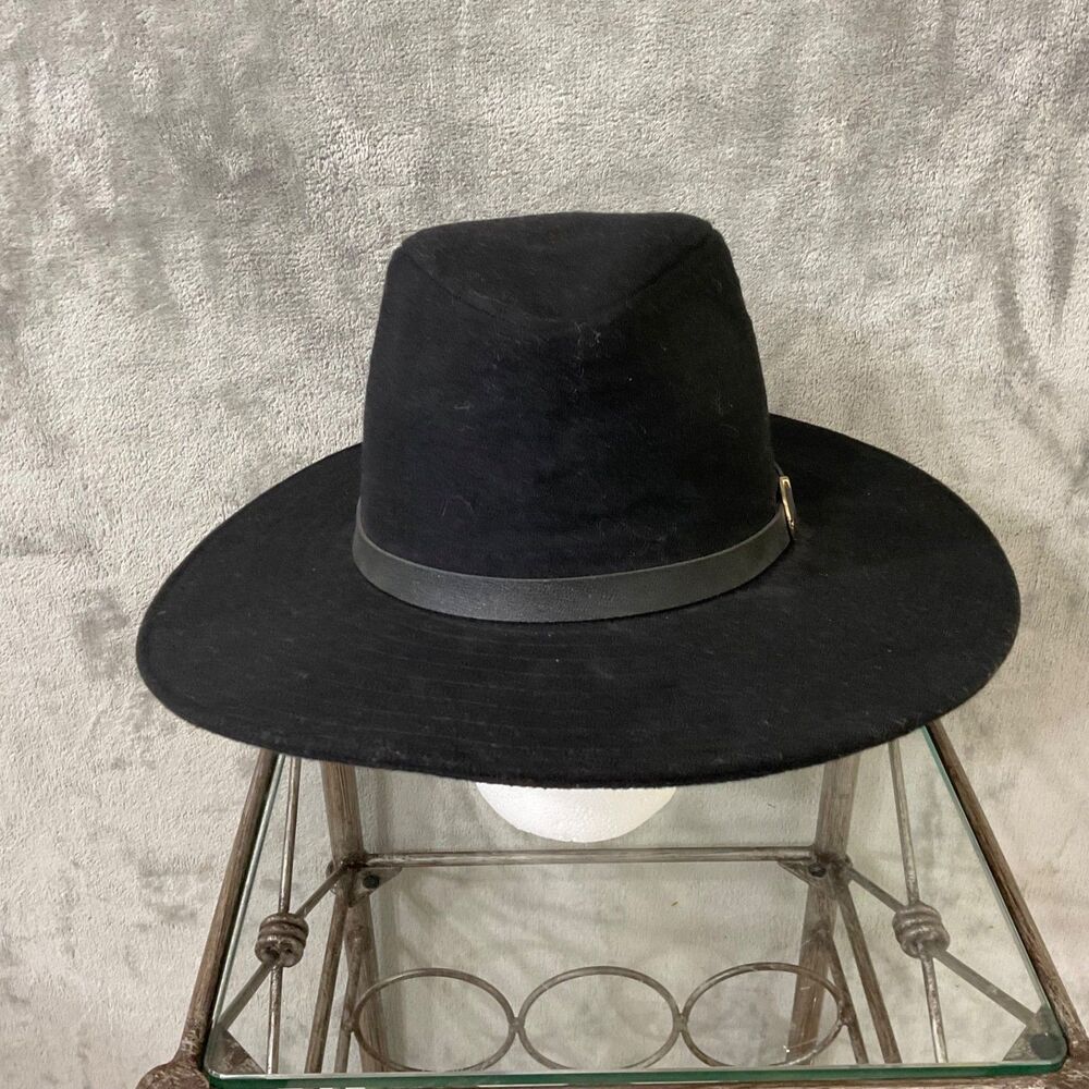 Torrid Rancher Rodeo Hat Wide Brim Adjustable S/M black western - Picture 4 of 8